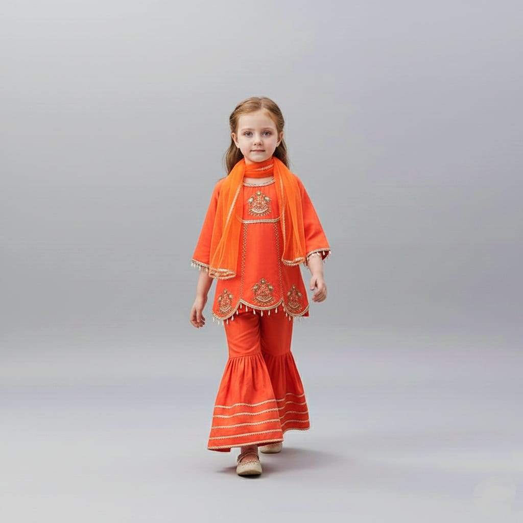 Pre Order: Amber Blossom Sharara