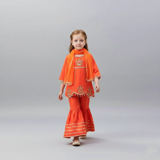 Pre Order: Amber Blossom Sharara