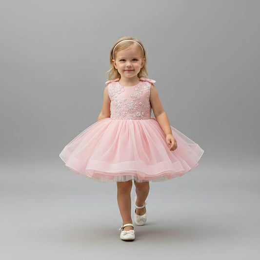Pre Order: Pink Petal Princess Dress
