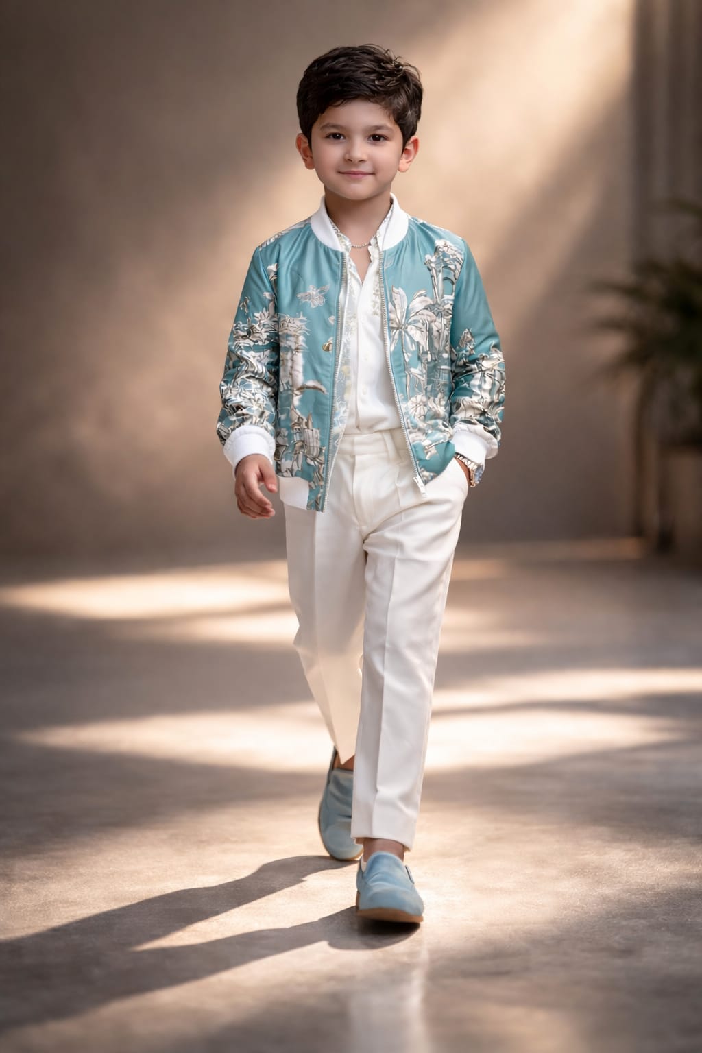Pre Order: Emerald Bloom Jacket