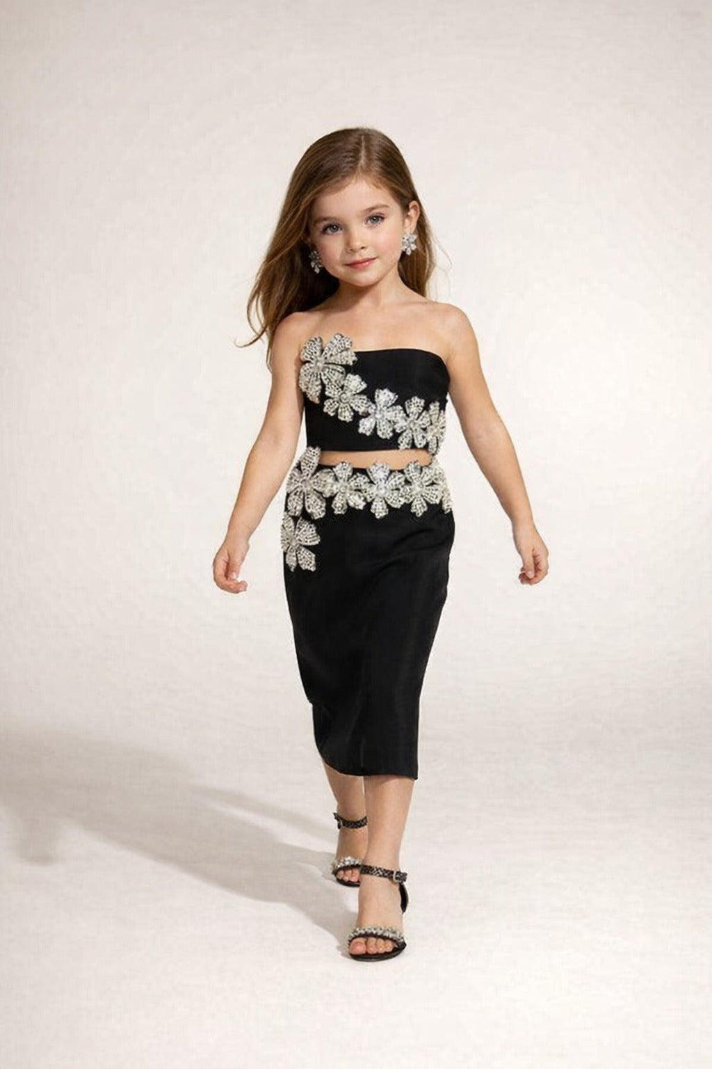 Pre Order: Black Crystal Blossom Set