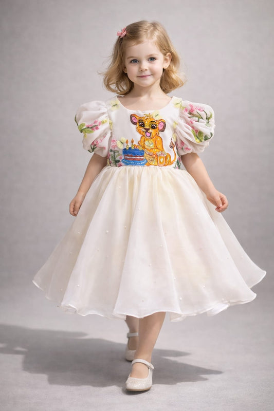 Pre Order: Cute Lion Celebration Dress