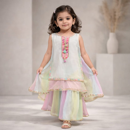 Pre Order: Pastel Princess Sharara Set