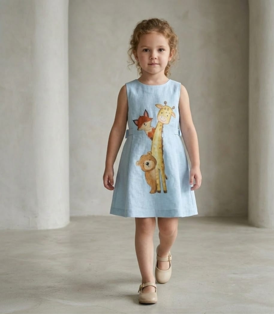 Pre Order: Sky Safari Friends Dress