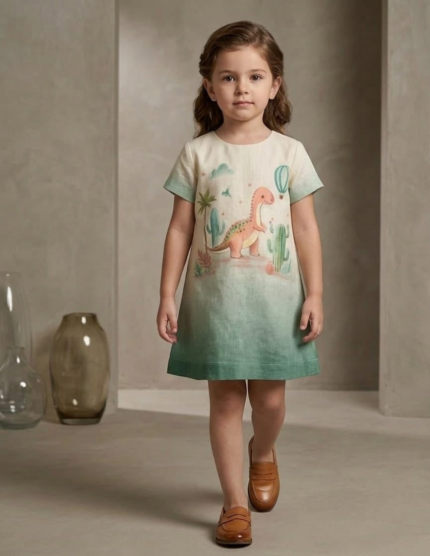 Pre Order: Dino Dreamland Dress