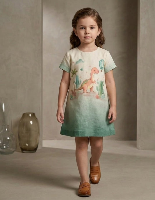 Pre Order: Dino Dreamland Dress