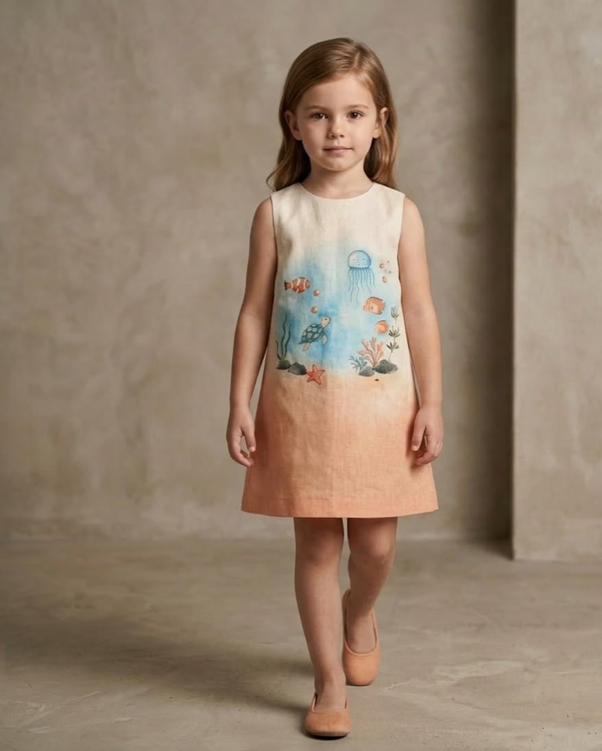 Pre Order: Coral Reef Fantasy Dress