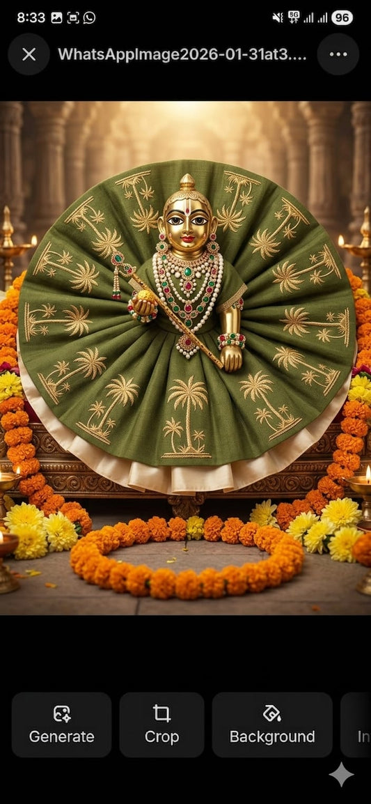 Vrindavan Palm Poshak