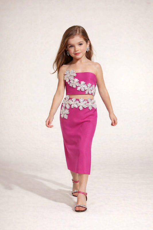 Pre Order: Pink Crystal Blossom Set