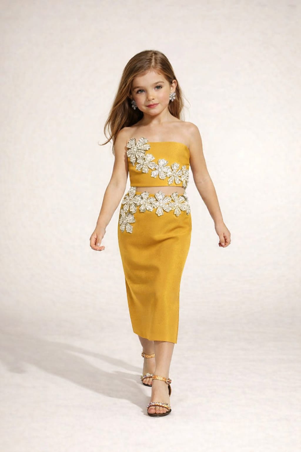 Pre Order: Yellow Crystal Blossom Set