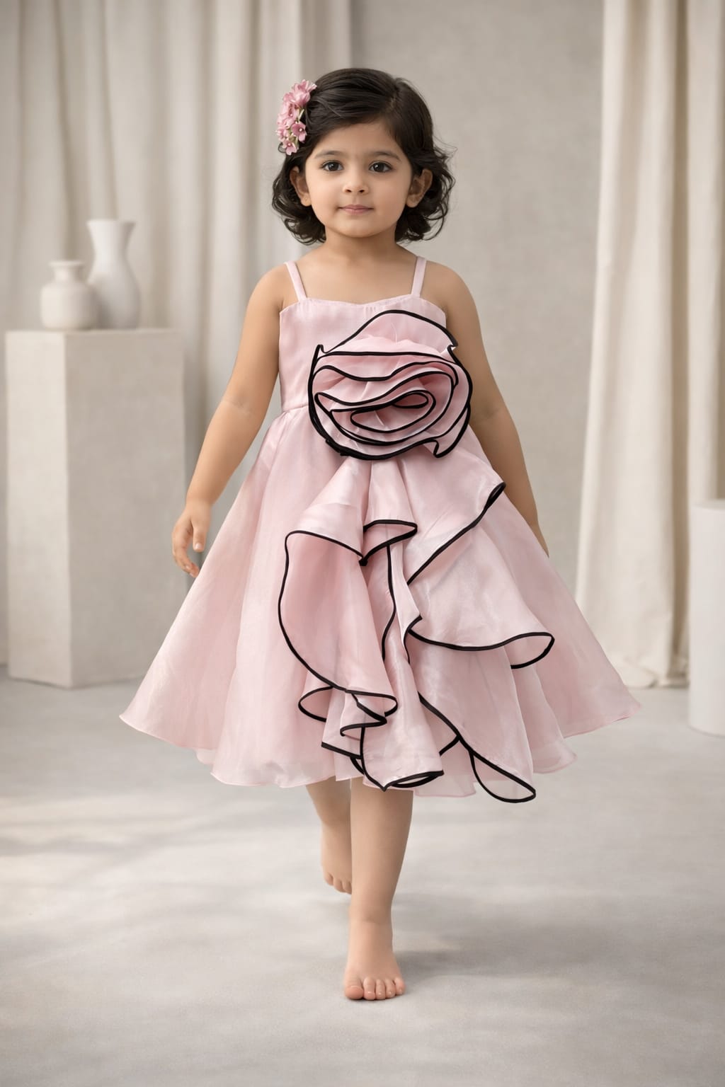 Pre Order: Blush Rose Princess Dress