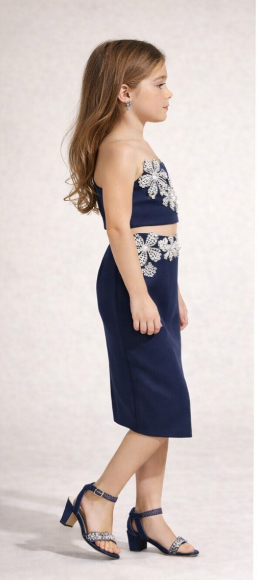Pre Order: Blue Crystal Blossom Set