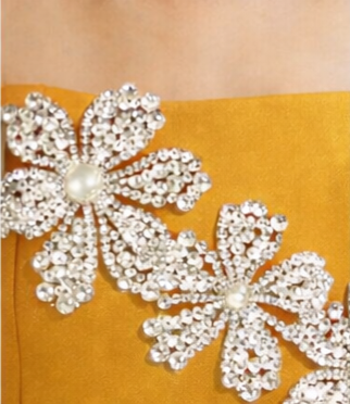 Pre Order: Yellow Crystal Blossom Set