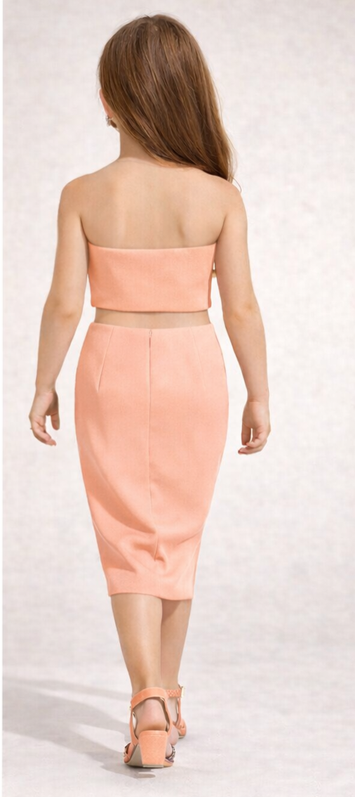 Pre Order: Peach Crystal Blossom Set
