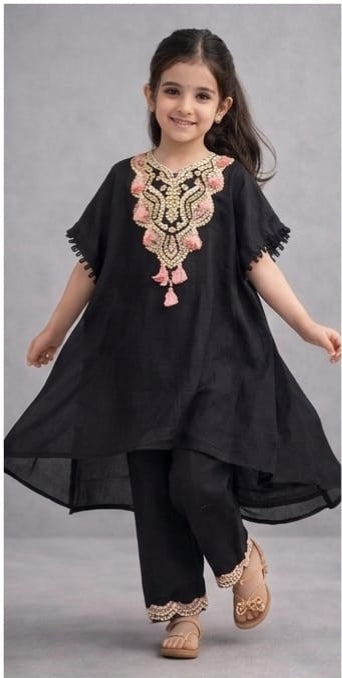 Pre Order: Noor Noir Kurta Set