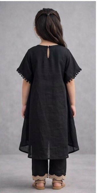 Pre Order: Noor Noir Kurta Set