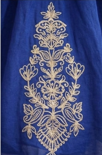 Pre Order:Indigo Rajkumari Lehenga Set