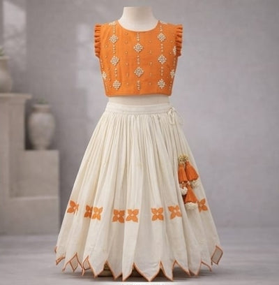 Pre Order: Phool Rang Leher Lehenga Set