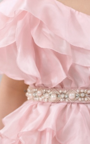 Pre Order: Blush Princess Ruffle Dress