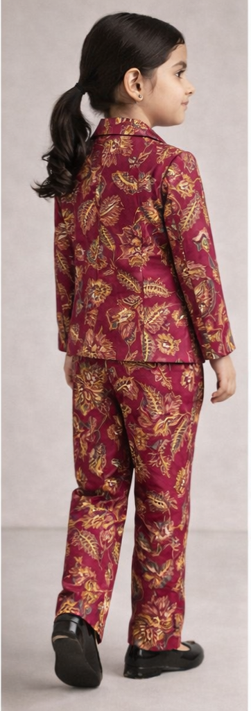 Pre Order:Crimson Royale Co-ord