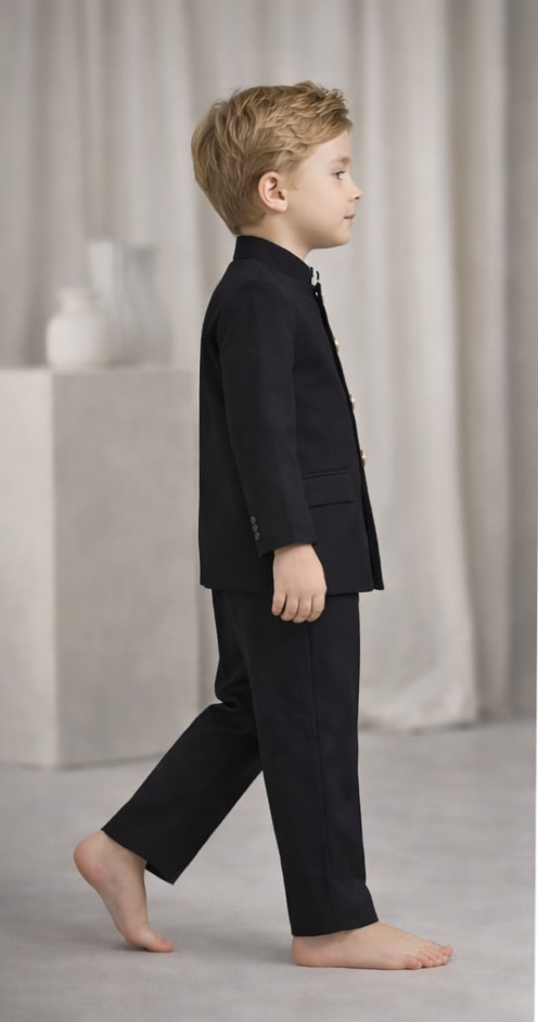 Pre Order: Midnight Maharaja Sherwani