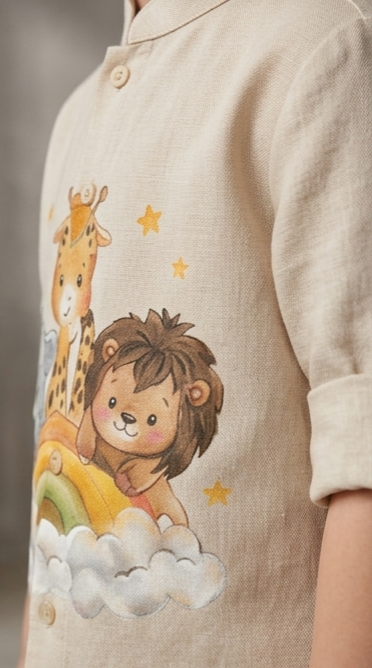 Pre Order: Safari Rainbow Prince Coord Set