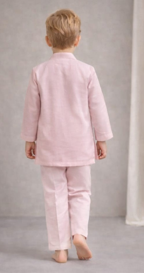 Pre Order: Rose Bloom Kurta Set