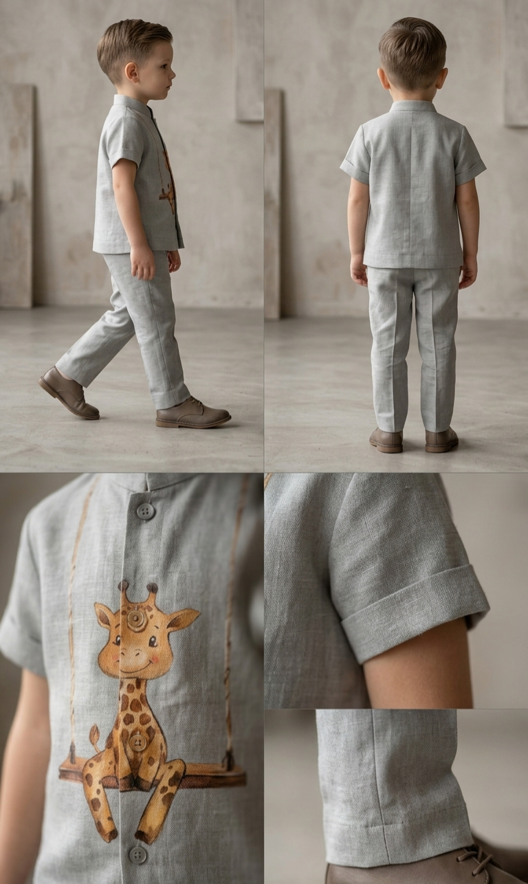Pre Order: Safari Calm Coord Set