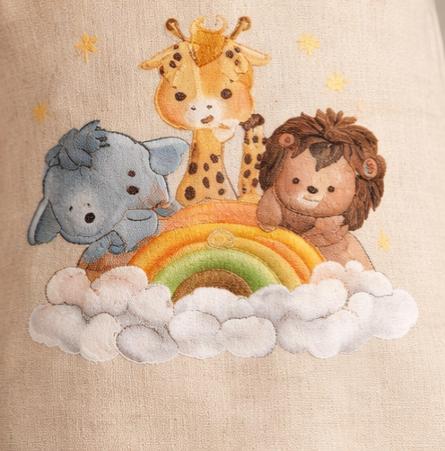 Pre Order: Safari Rainbow Friends Dress