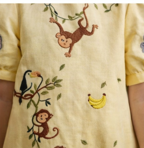 Pre Order: Little Safari Story Dress