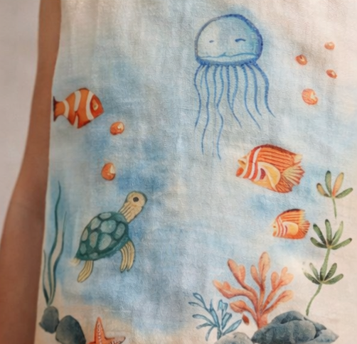Pre Order: Coral Reef Fantasy Dress