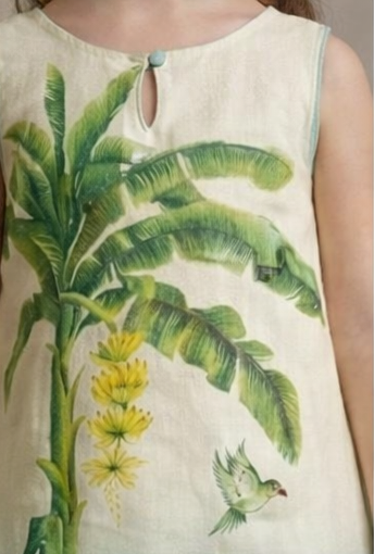Pre Order: Tropical Palm Breeze Dress
