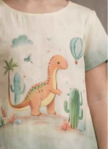 Pre Order: Dino Dreamland Dress
