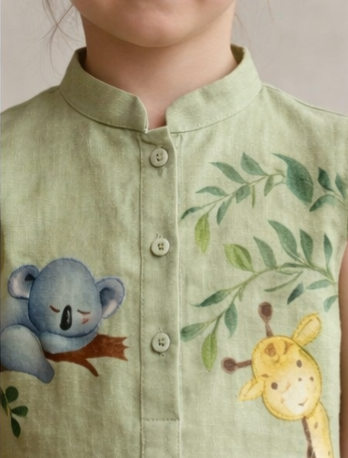 Pre Order: Little Jungle Friends Dress