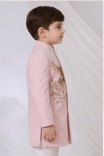 Pre Order:Blush Deer Prince Sherwani