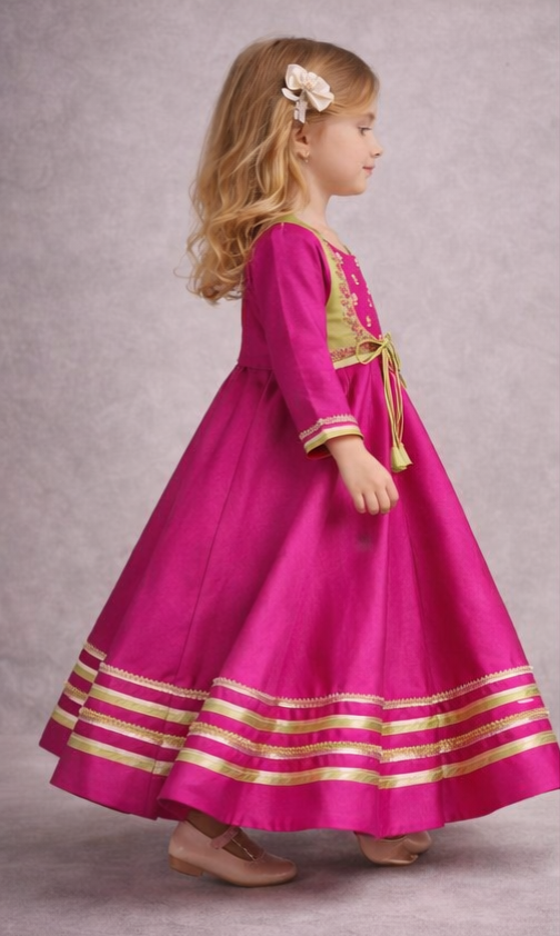Pre Order: Rani Pink Royal Twirl Gown