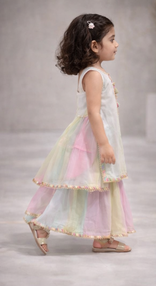 Pre Order: Pastel Princess Sharara Set