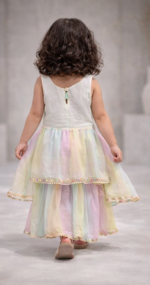 Pre Order: Pastel Princess Sharara Set