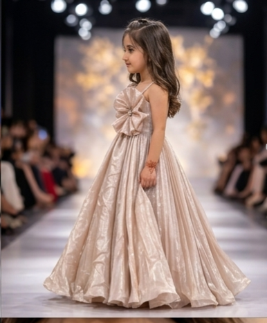 Pre Order: Champagne Royal Princess Gown