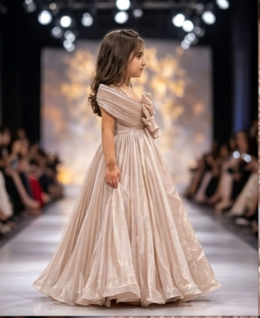 Pre Order: Champagne Royal Princess Gown