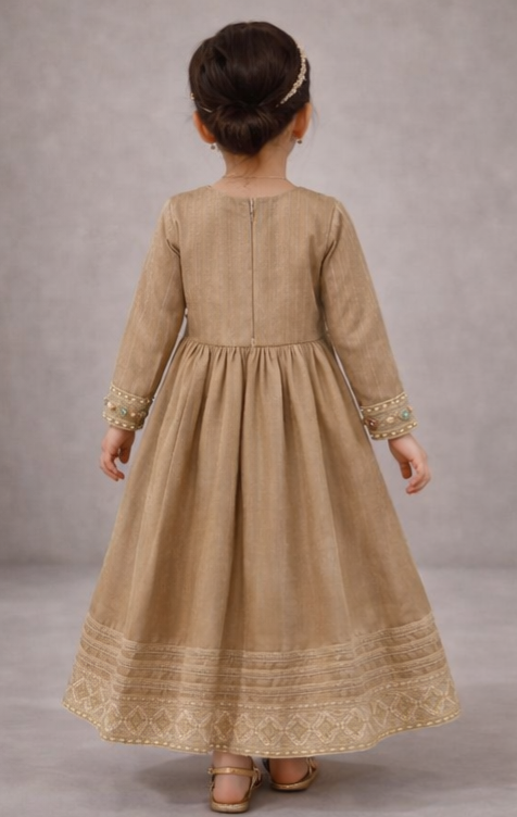 Pre Order: Sunehri Rajkumari Gown
