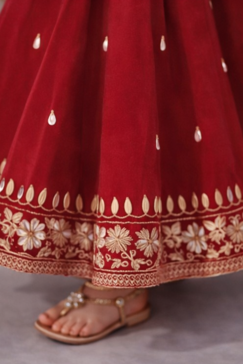 Pre Order: Sindoori Noor Lehenga Set