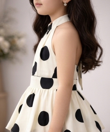 Pre Order: Polka Elegance Gown