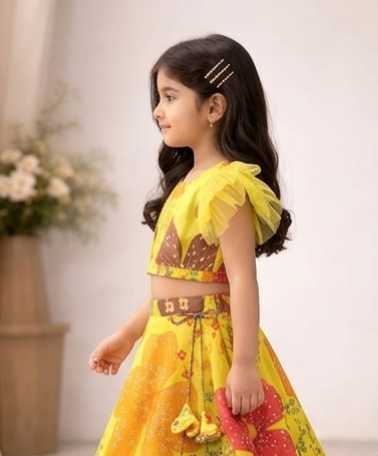 Pre Order: Phoolon Ki Bahar Lehenga Set