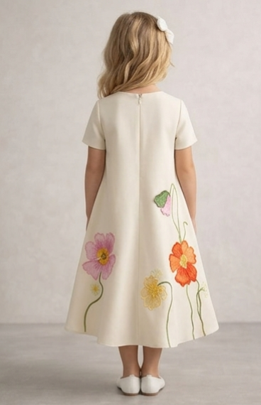 Pre Order: Floral Whisper Gown
