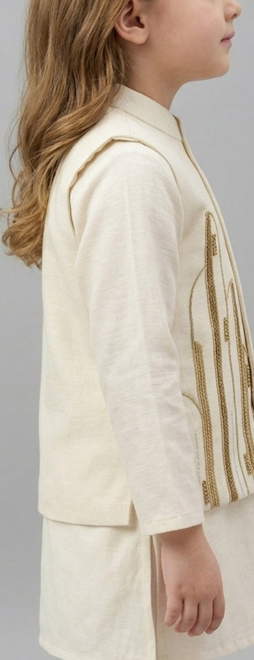 Pre Order: White Royale Kurta Set