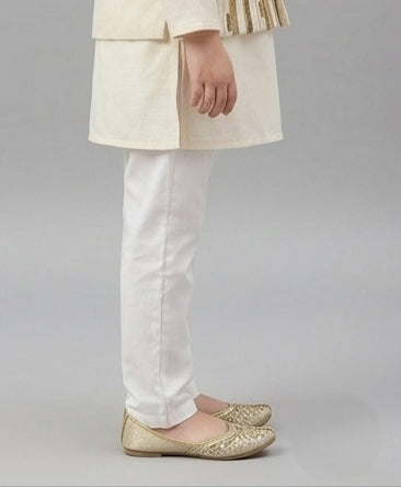 Pre Order: White Royale Kurta Set