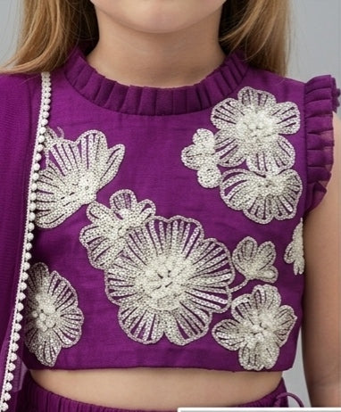 Pre Order: Royal Amethyst Lehenga