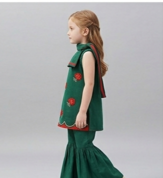 Pre Order: Emerald Rose Sharara Set