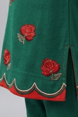 Pre Order: Emerald Rose Sharara Set